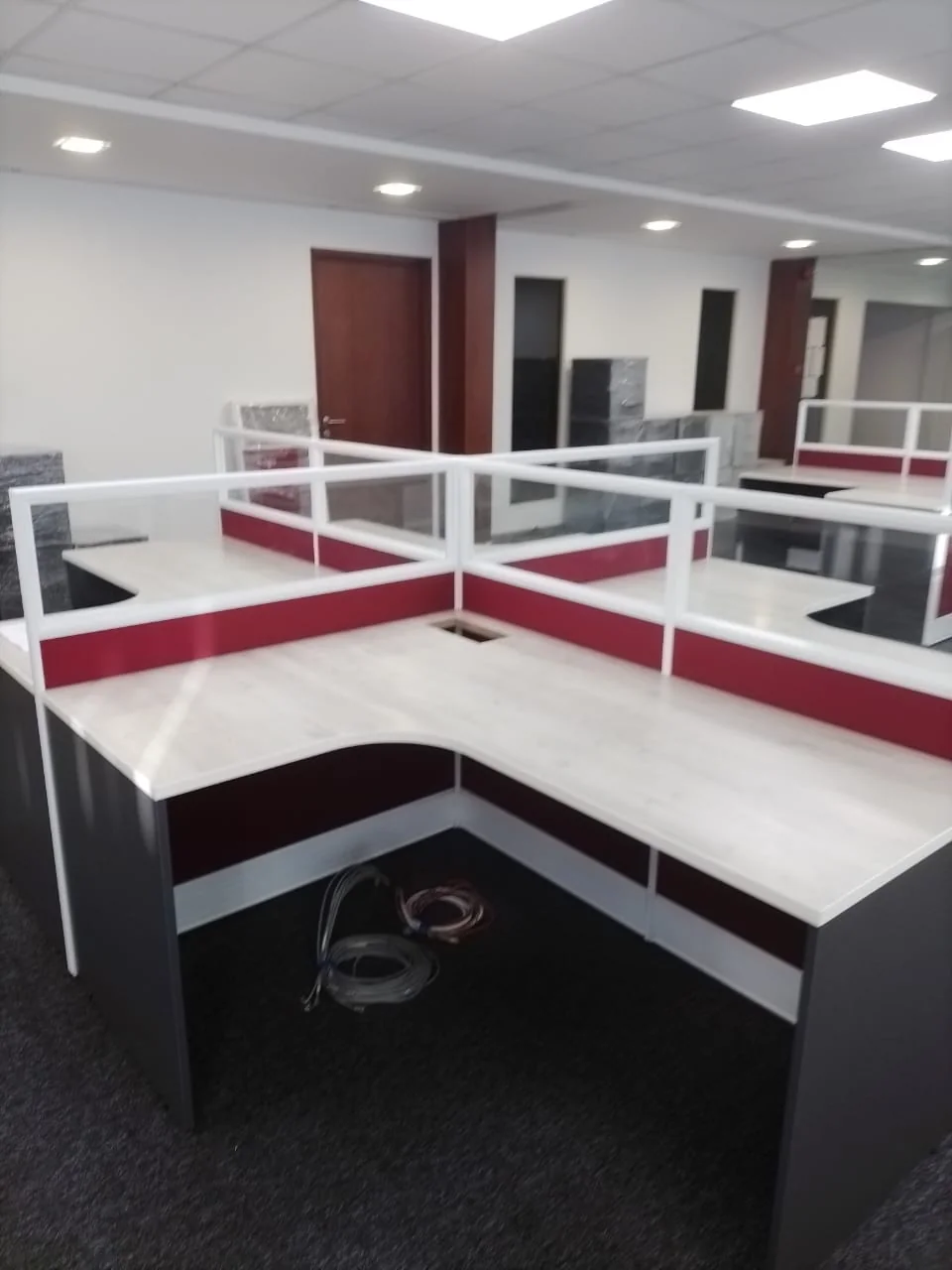 Modular workstation layout